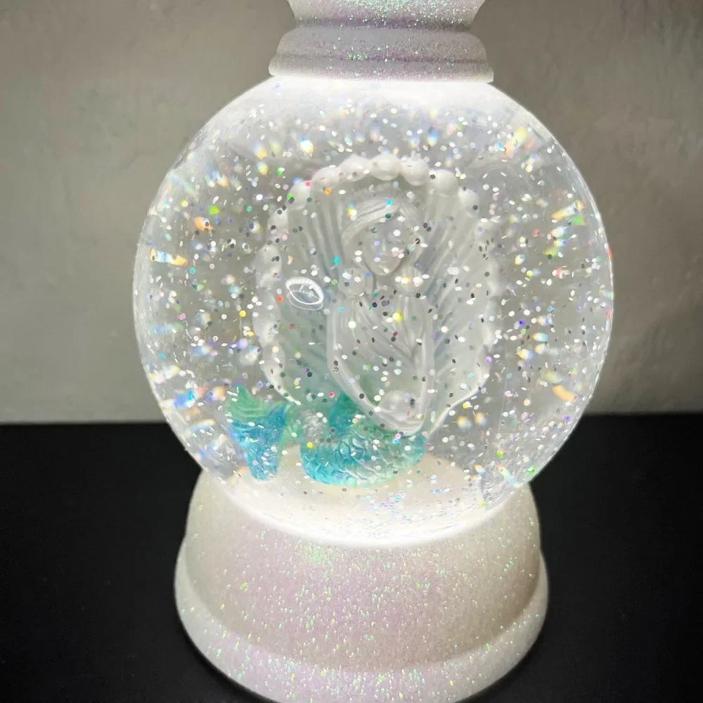 Bath‎ & Body Works Mermaid Water Globe 3-Wick Candle Holder - Picture 5 of 8